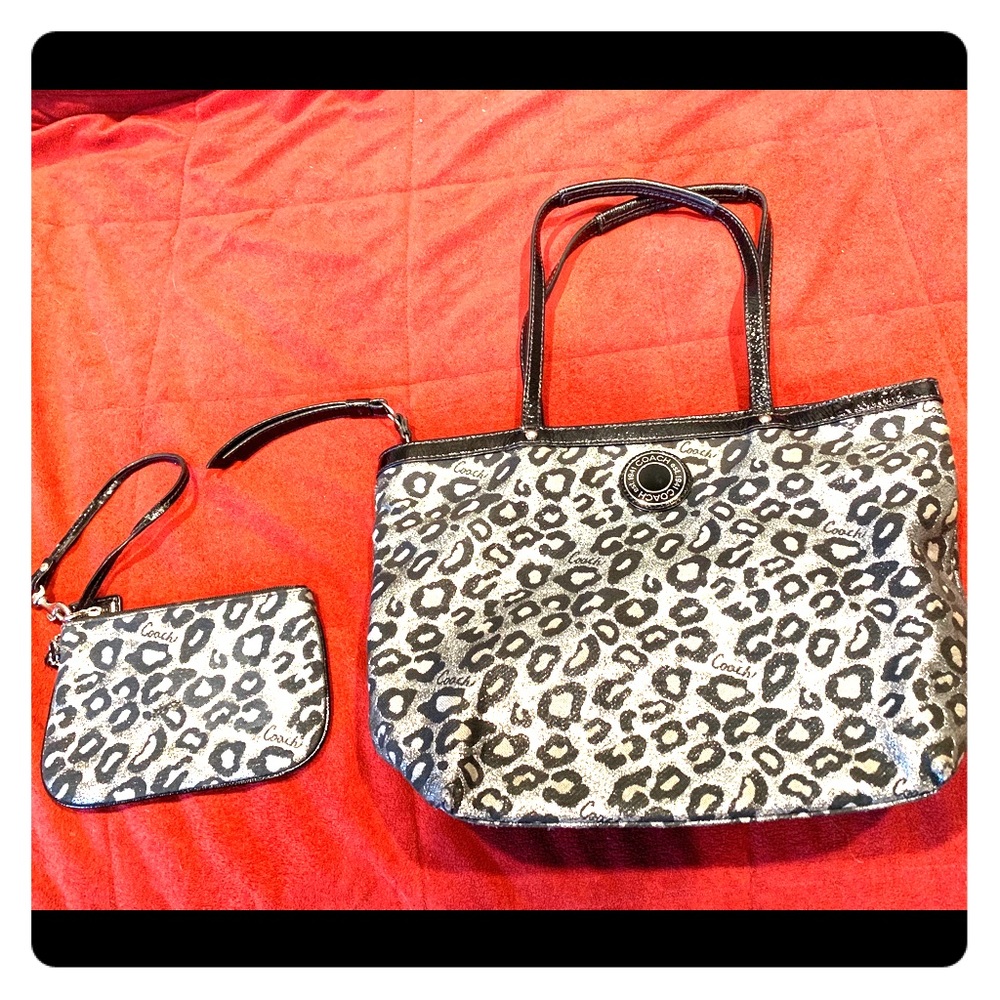Coach Purse and wristlet